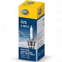 Hella D2S 35W High Intensity Discharge Capsule, 4300K or 5000K